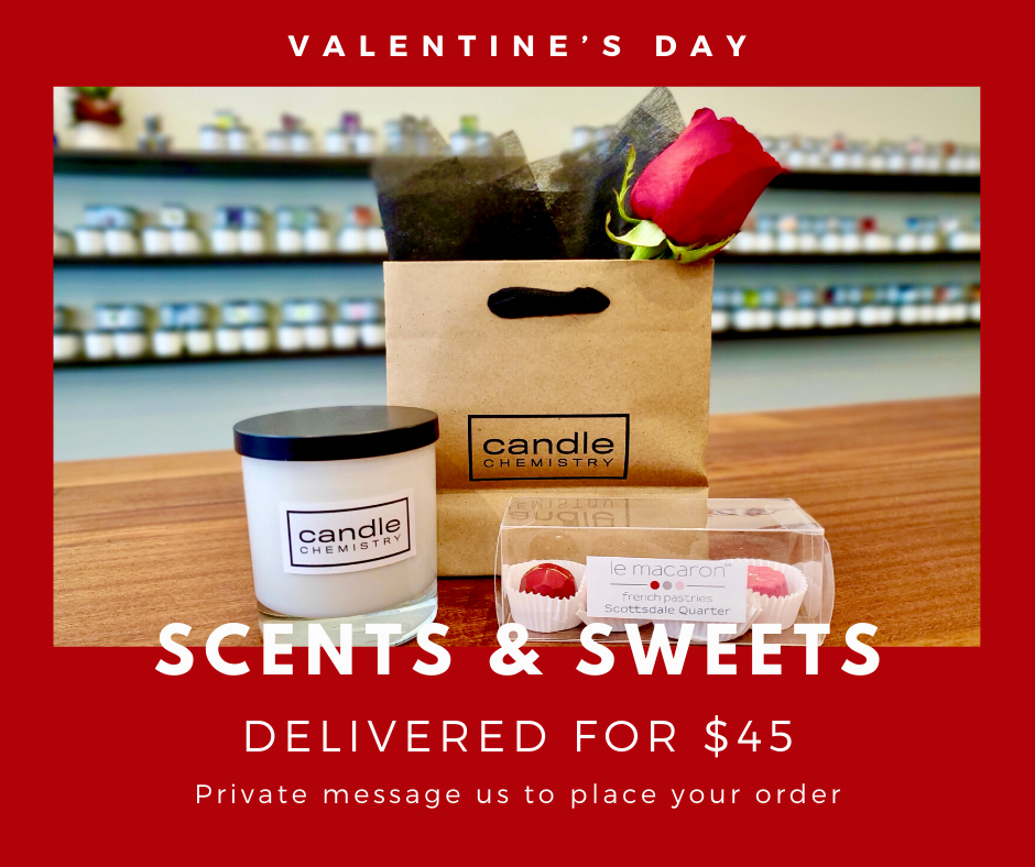 Why flowers?! Send FRAGRANCE Candle Chemistry