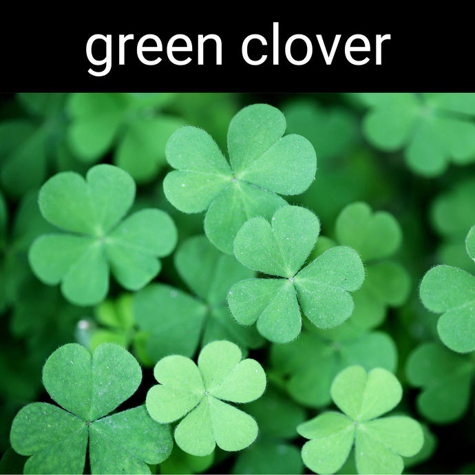 Green Clover Candle