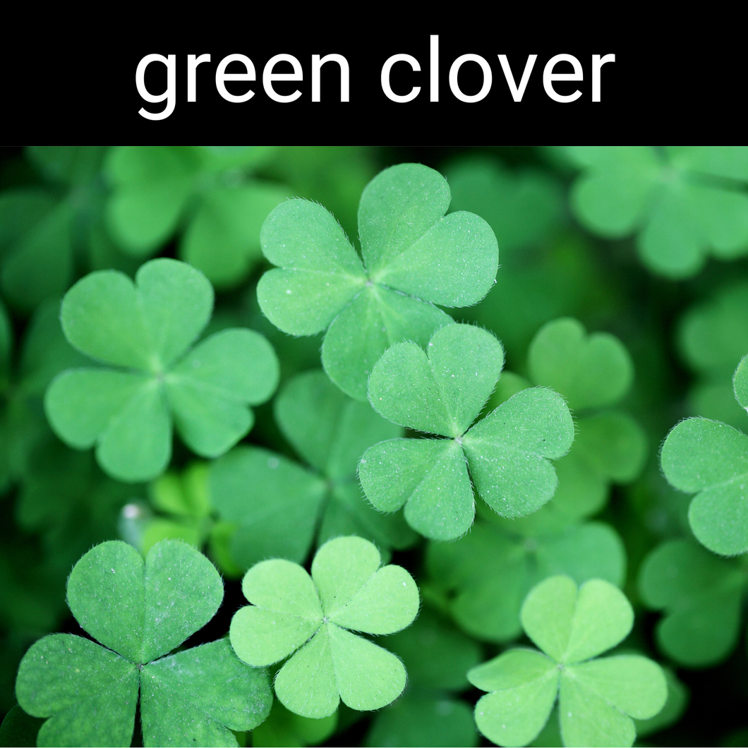 Green Clover Candle