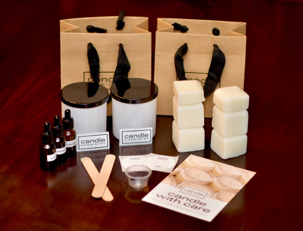 Custom Candle Invention Kit- (2 Pack) (new microwavable kit)