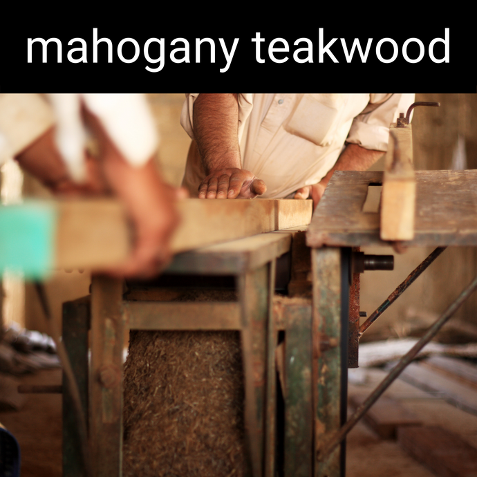 Mahogany Teakwood Candle