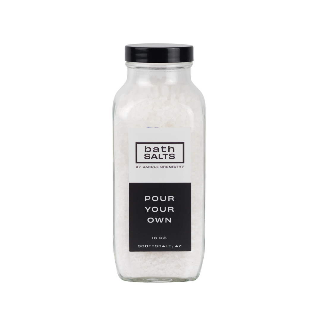 16oz Bath Salts- Pour Your Own