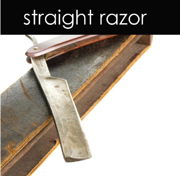 Straight Razor Candle